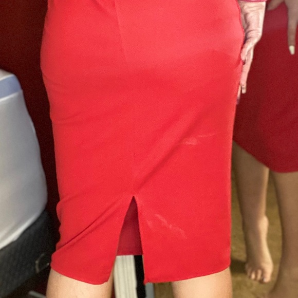 NWT NY&C Spicy red midi - Picture 3 of 5